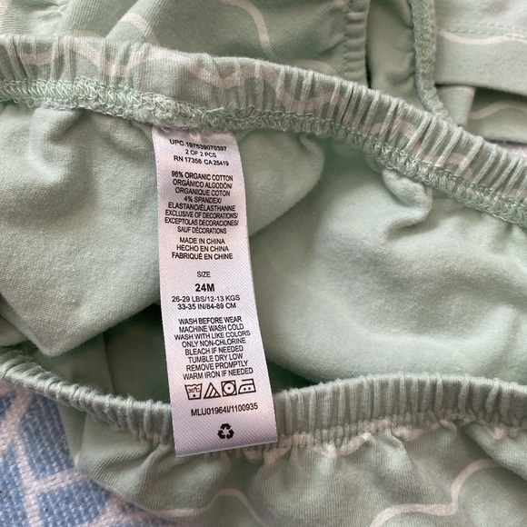 24 Month Green Dress Set - Picture 7 of 7